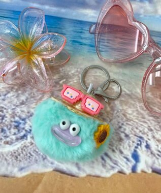 WEGO サマバケ麦わらモンスターぬいぐるみキーホルダー グリーンその他