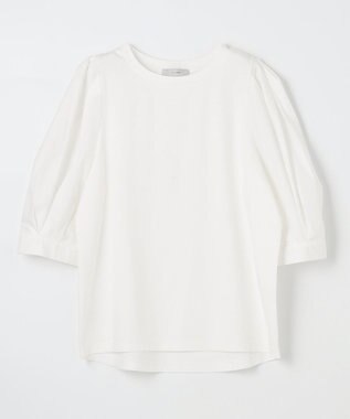 ANY 【接触冷感】秋メキ袖ボリューム カットソー オフホワイト