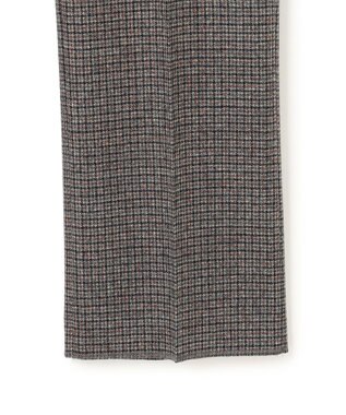 J.PRESS MEN 【WEB・一部店舗限定】ソフトタッチツイスト ガンクラブチェック スラックス グレー系3