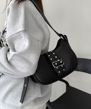 WEGO マルチWAYハーフムーンベルトバッグ