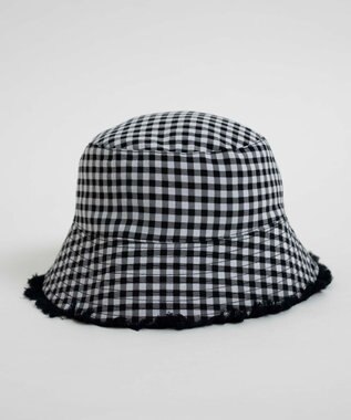 WEGO 2WAYフリンジバケットハット ブラック