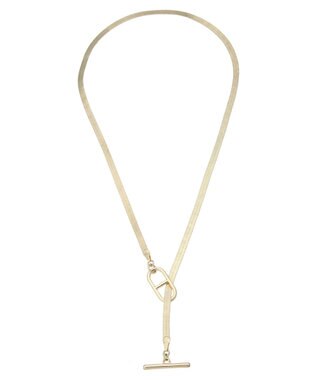 Green Parks ｅｖｅｒｙ　ｗａｌｋ．　マンテルチェーンスネイクネックレス Gold