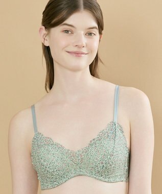 une nana cool MADE WITH LIBERTY FABRIC 特別な日以外の364日つけたくなるブラ 364ブラ レース