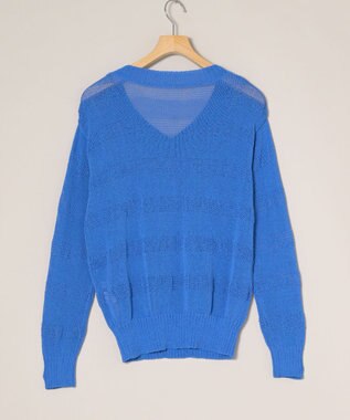 ONWARD Reuse Park 【組曲】ニット春夏 ブルー