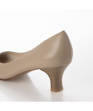 Riz raffinee <Riz raffinee>異素材ポインテッドトゥコンビパンプス ベージュビー