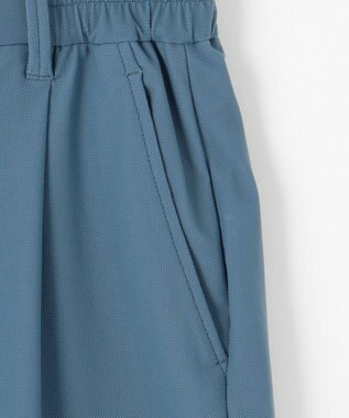 23区GOLF 【MEN】機能に優れた新素材「AIR TOOL」ワンタックショートパンツ サックスブルー系