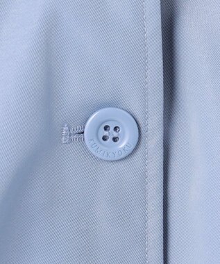 組曲 KIDS 【150-170㎝】3Way アウター サックス×グレー