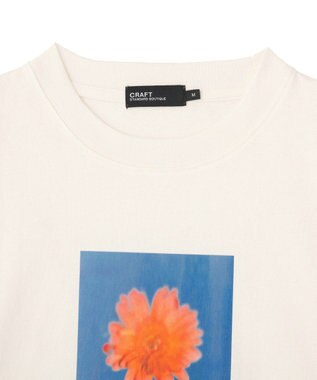 CRAFT STANDARD BOUTIQUE フラワープリントグラフィックＴシャツ A