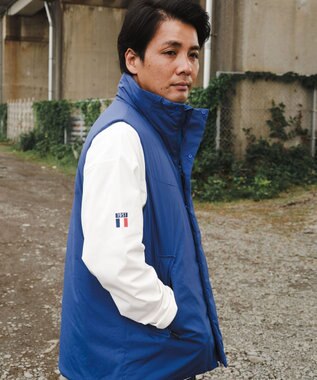 SHARE PARK MENS 【UNISEX】蓄熱中綿モンスターベスト（L・XLサイズ） ブルー