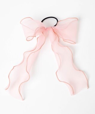 WEGO スケリボンゴム ライトピンク