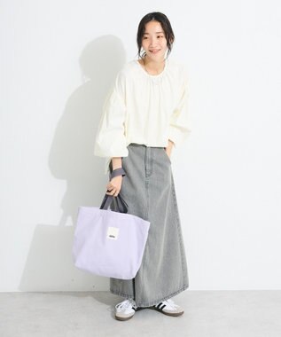 CRAFT STANDARD BOUTIQUE ボリュームスリーブブラウス White