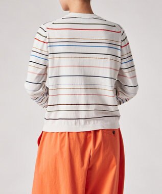 Paul Smith マルチカラーライン カーディガン オフホワイト
