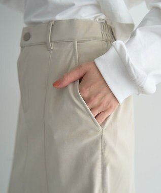 YECCA VECCA レザーライクマーメイドスカート Black