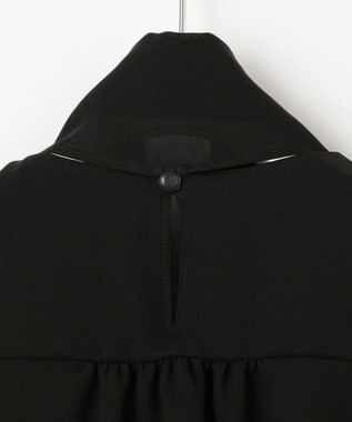 自由区 FORMAL 【洗える】NOIE15平二重 ジャケット+ワンピース ブラック系