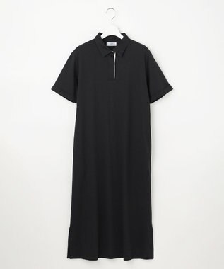 J.PRESS LADIES S 【WEB限定】コットンスムース ポロワンピース