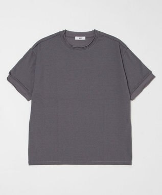 WEGO フェイクレイヤードボーダーT（SS） グレーボーダー
