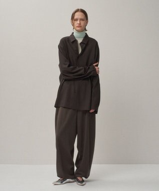 ATON TWIST WOOL WASHER | オーバーサイズシャツ - UNISEX