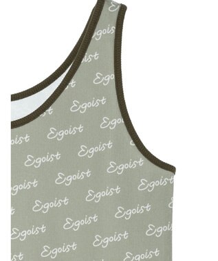 Green Parks ＥＧＯＩＳＴ　ロゴタンクトップ Khaki