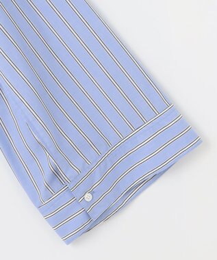 NAVE 【Nave】タイプライター シャツ ブルーストライプ