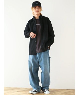 CRAFT STANDARD BOUTIQUE Ｔ／Ｒ　ボタンダウンシャツ Black