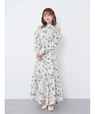 earth music&ecology ２ＷＡＹショルダーワンピース Flower