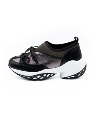 APOM ウォーターレジストプラットフォームリボンスニーカー