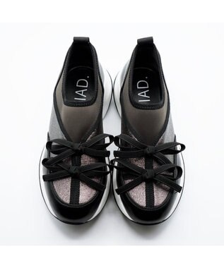 APOM ウォーターレジストプラットフォームリボンスニーカー エタン