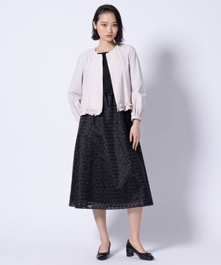 TOCCA 【洗える・消臭】FLOWER OF WINDMILL ドレス ブラック