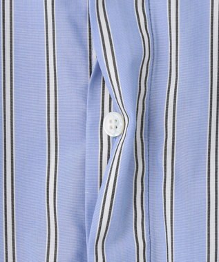 NAVE 【Nave】タイプライター シャツ ブルーストライプ