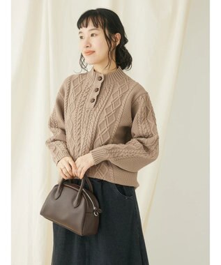 CRAFT STANDARD BOUTIQUE リサイクルポリエステルヘンリーネックプルオーバー