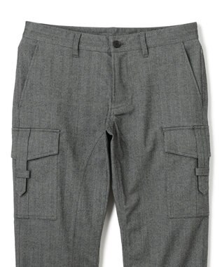 JOSEPH HOMME ソフトヘリンボンストレッチ / CIGAR CARGO グレー系