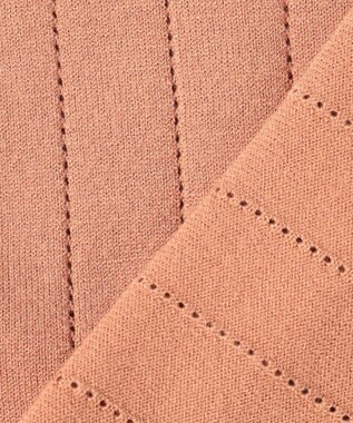 TOCCA IN ROMANCE ペプラム ニットプルオーバー ピンク系