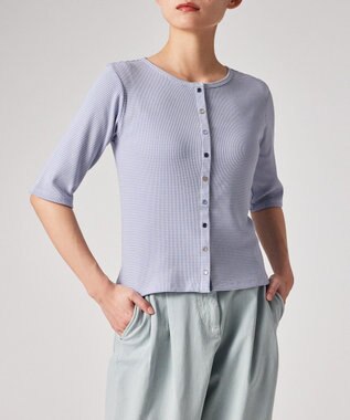 Paul Smith ボーダー ハーフスリーブ カーディガン