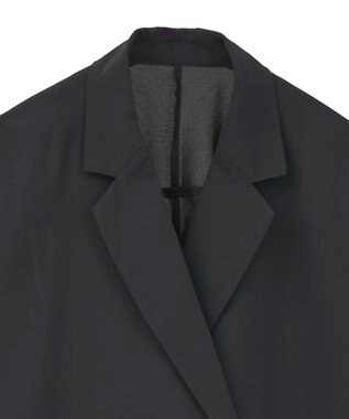 earth music&ecology シアードルマンジャケット Black