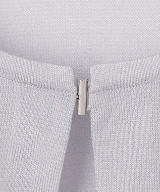 23区 S 【APPLAUDIR】グロッシーニット ボレロカーディガン シルバー系