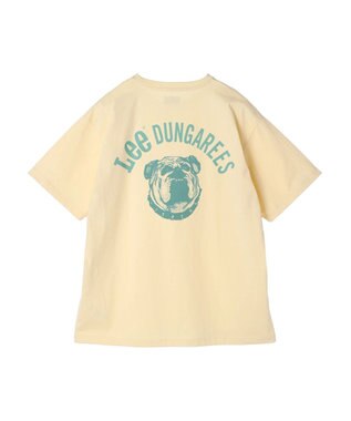 earth music&ecology Ｌｅｅ×ｅ．ｍ．ａ．ｅ　ＢＵＬＬＤＯＧ　ＰＲＩＮＴ　ＴＥＥ Cream