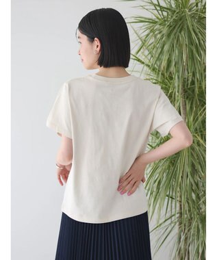 AMERICAN HOLIC フロッキーロゴカットプルオーバー1 Ivory