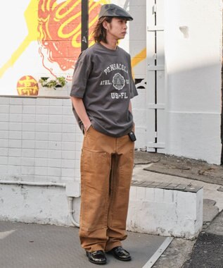 WEGO 【ユニセックス着用ITEM/SMLサイズ展開】ヴィンテージライクグラフィックT（SS） 柄4