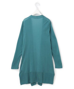 ICB 【接触冷感・洗える】PINION ロングカーディガン セルリアン系