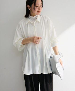 Green Parks ウエストタックシャツチュニック Ivory