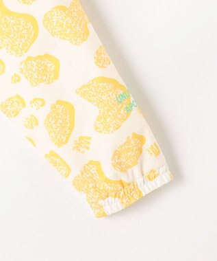 PW CIRCULUS 【撥水加工/ストレッチ】【WOMEN】アニマルドットブルゾン ゴルフウェア レディース イエロー系5