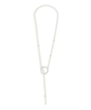 23区 【APPLAUDIR】2WAY クリッカー パールネックレス シルバー系