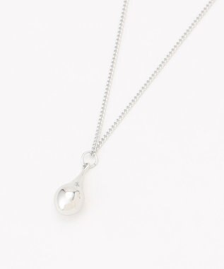 ティアドロップ２連ネックレス