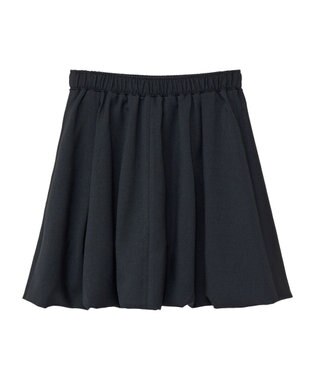 earth music&ecology バルーンミニスカート Black