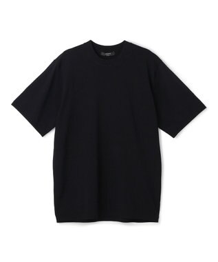 JOSEPH HOMME 【新色追加】リュクスレーヨン　クルーネック半袖ニット ブラック系