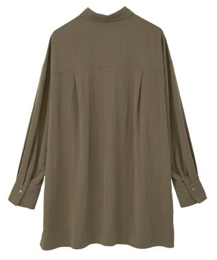 YECCA VECCA スキッパーオーバーシャツ Brown