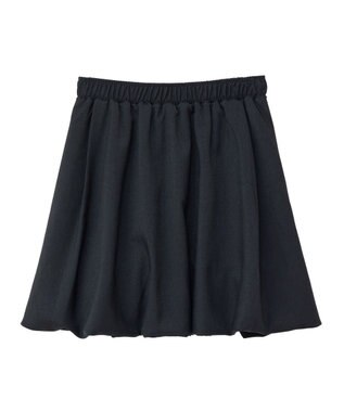 earth music&ecology バルーンミニスカート Black