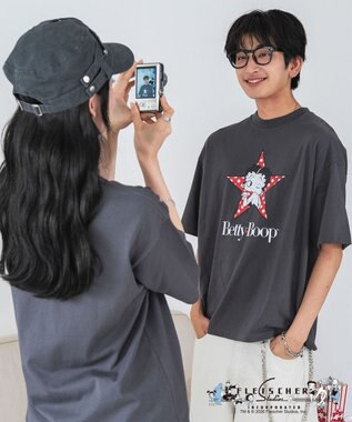 WEGO 【ベティ・ブープ/ユニセックス着用ITEM/SMLサイズ展開】キャラクターズグラフィックT4（SS） 柄1