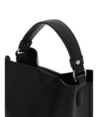 Green Parks ＯＴＯ．ＨＡ．両アオリポケットハンドバッグ Black