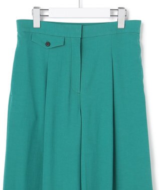 ICB L 【先行予約】Ry/Liバイオストレッチ ワイドパンツ エメラルド